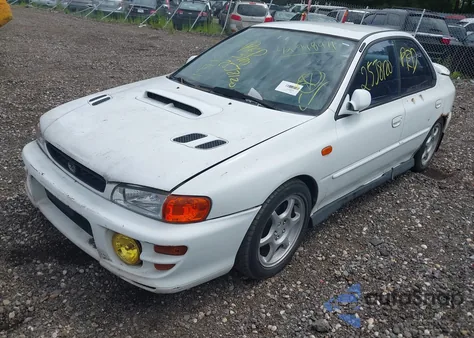 2000 Subaru Impreza 2.5Rs из США, поврежденный, VIN JF1GC675XYH501832
